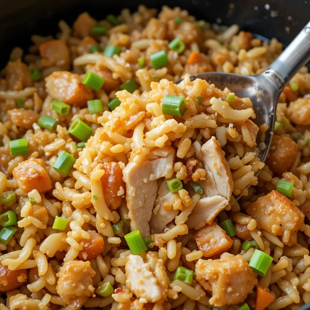 Air Fryer Chicken Fried Rice