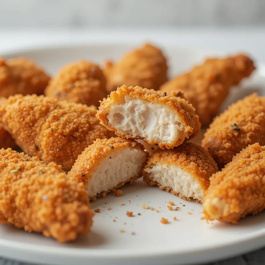Air Fryer Chicken Tenders No Breading