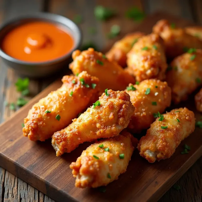 Air Fryer Chicken Wings with Flour