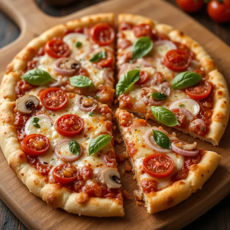 Air Fryer Flatbread Pizza