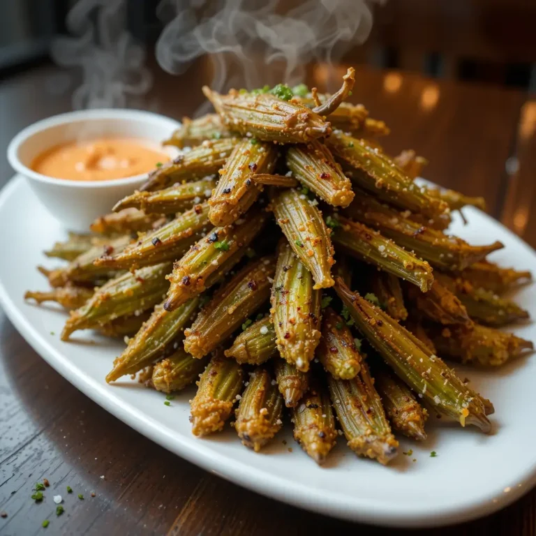 Air Fryer Frozen Okra