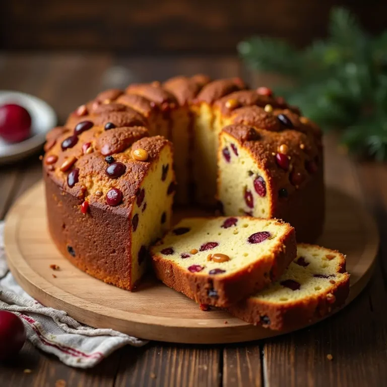 Air Fryer Fruit Cake