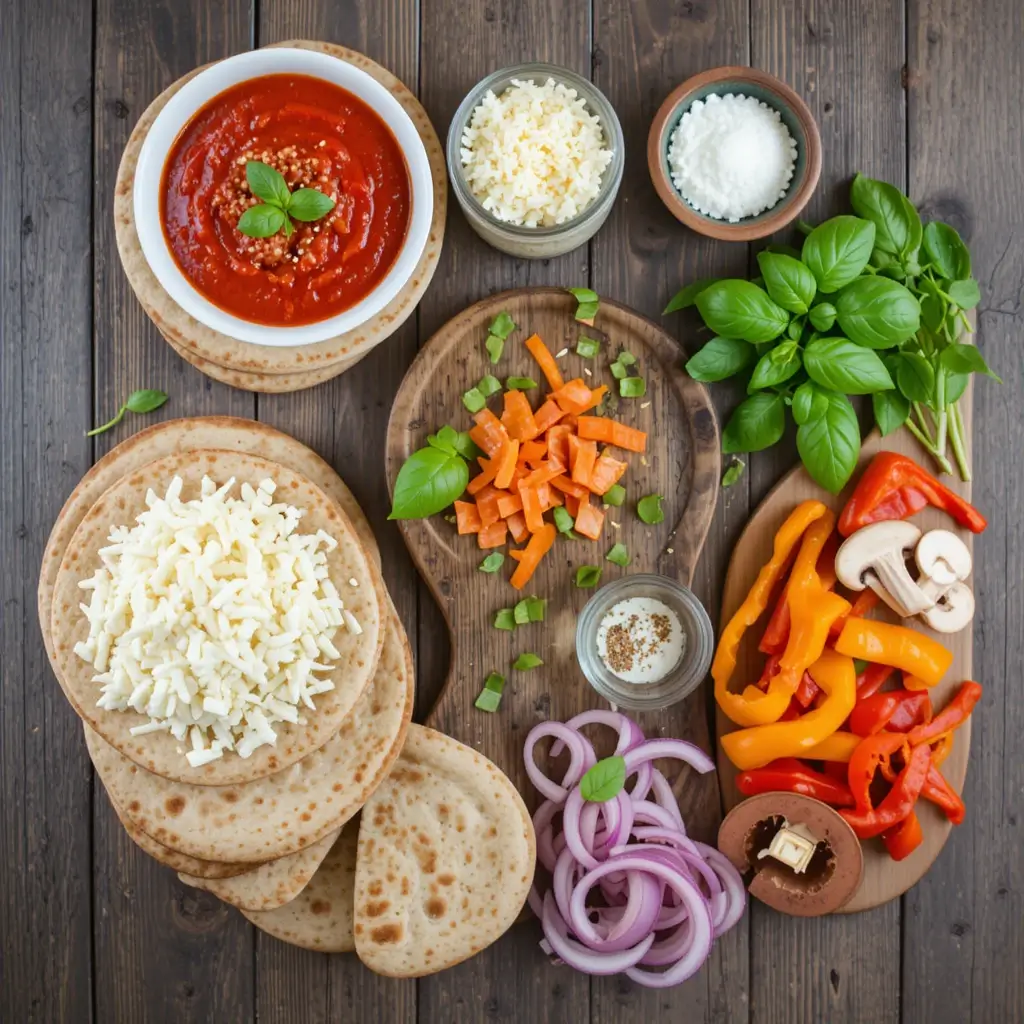 Air Fryer Pita Pizza