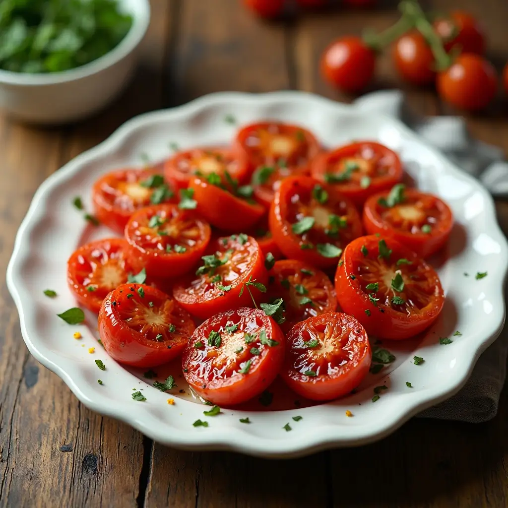 Air Fryer Roasted Tomatoes