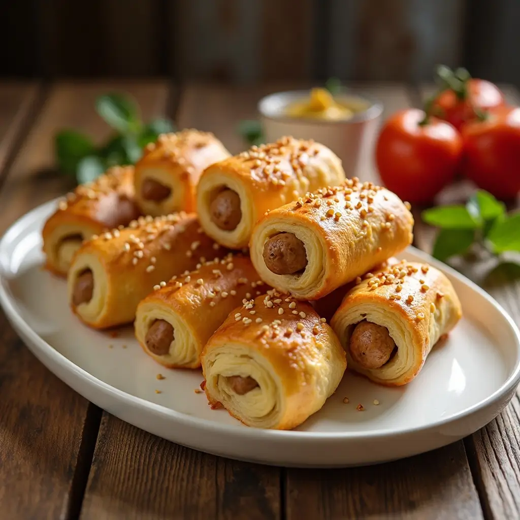 Air Fryer Sausage Rolls