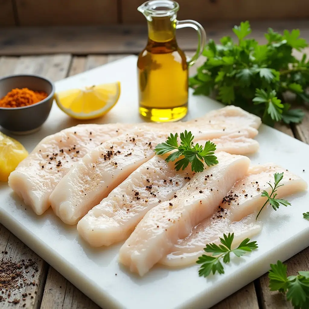 Air Fryer Sea Bass