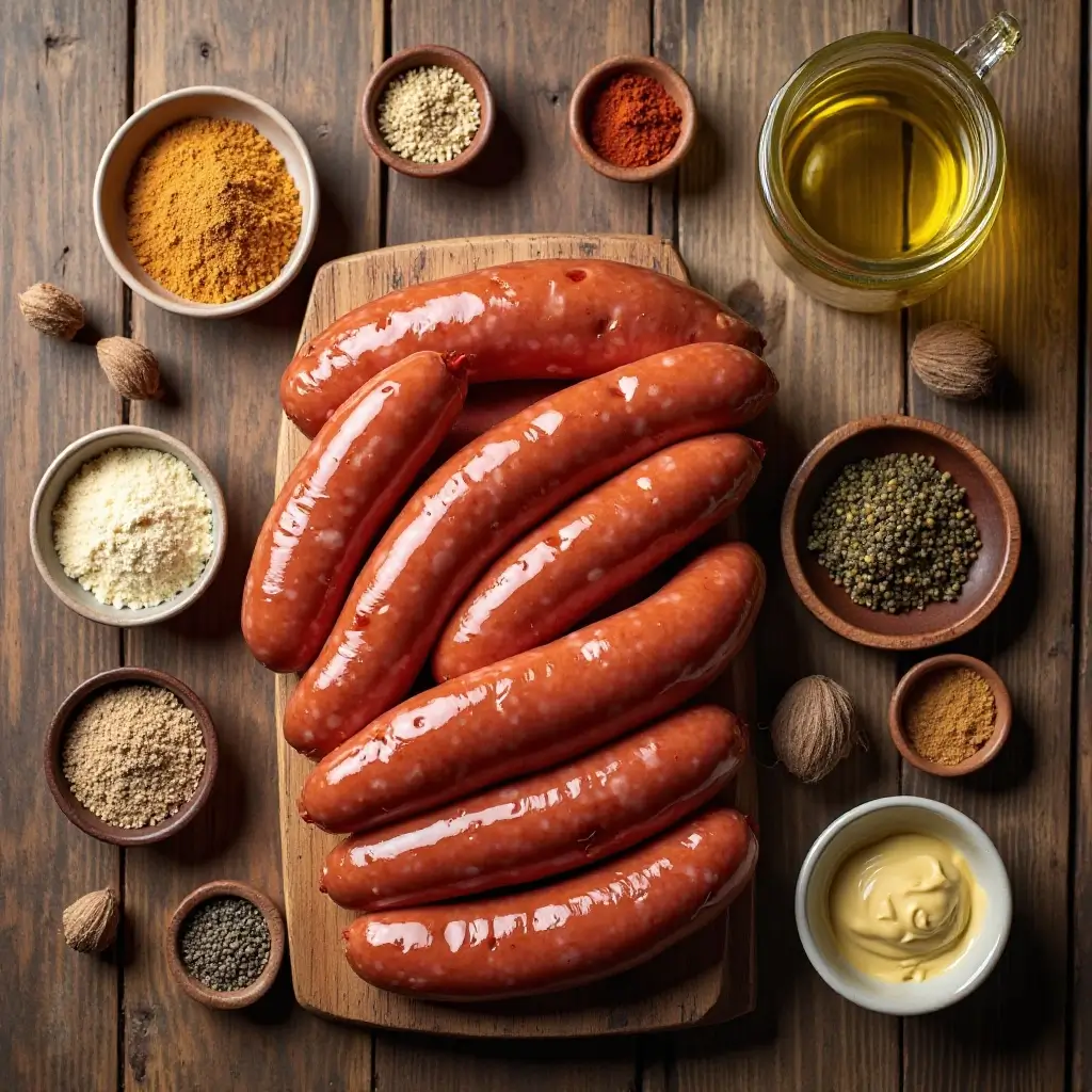 Air Fryer Smoked Sausag