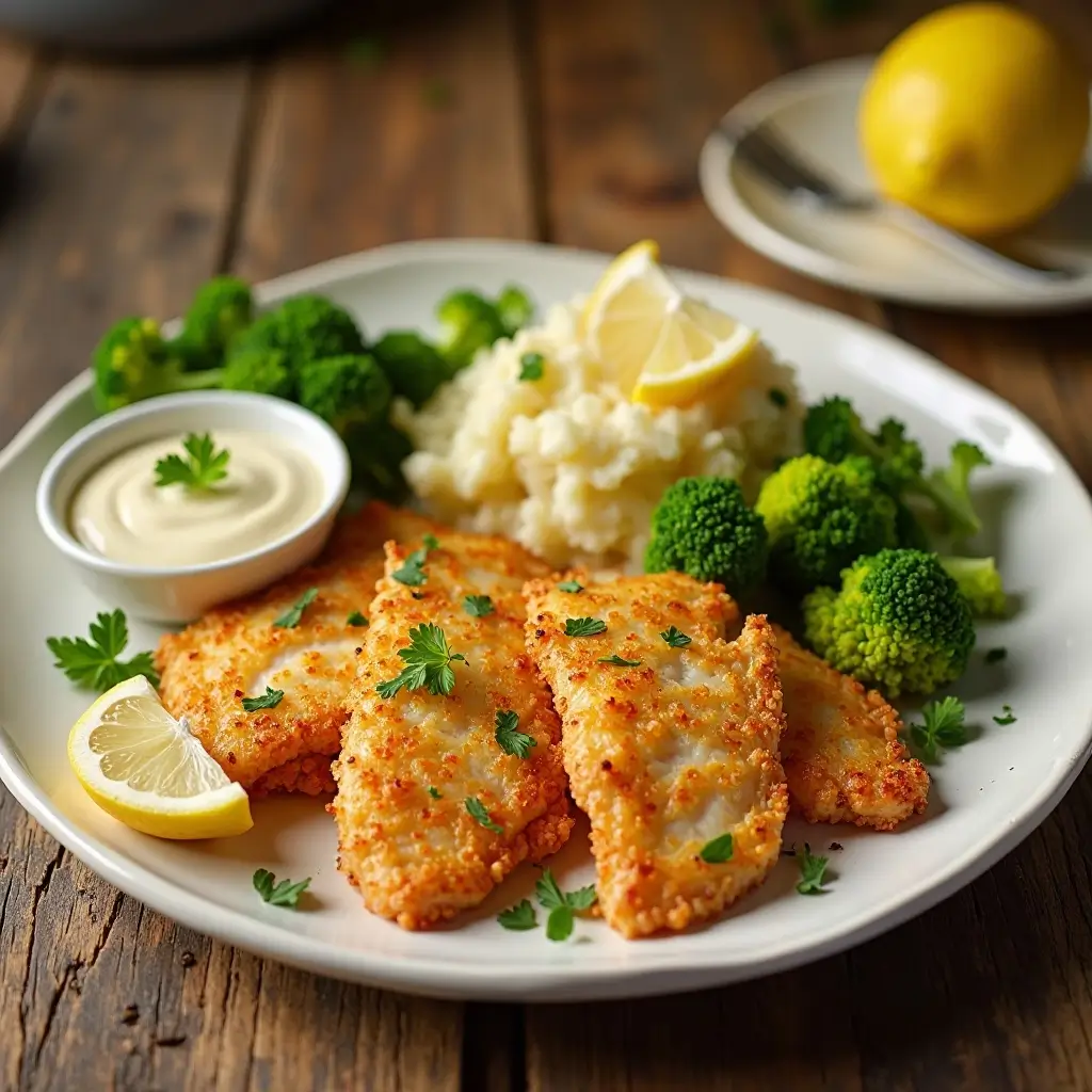 Air Fryer Tilapia Fillets