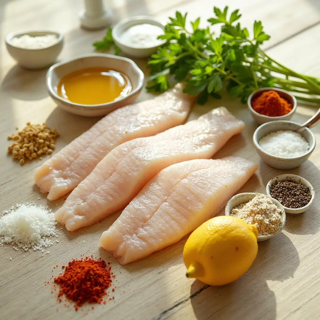 Air Fryer Tilapia Fillets