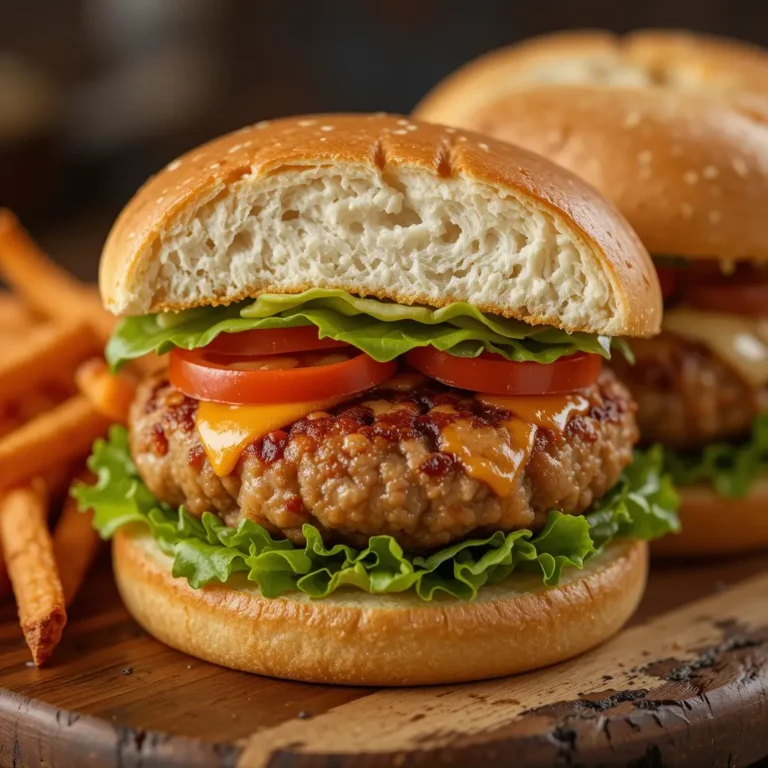 Air Fryer Turkey Burgers