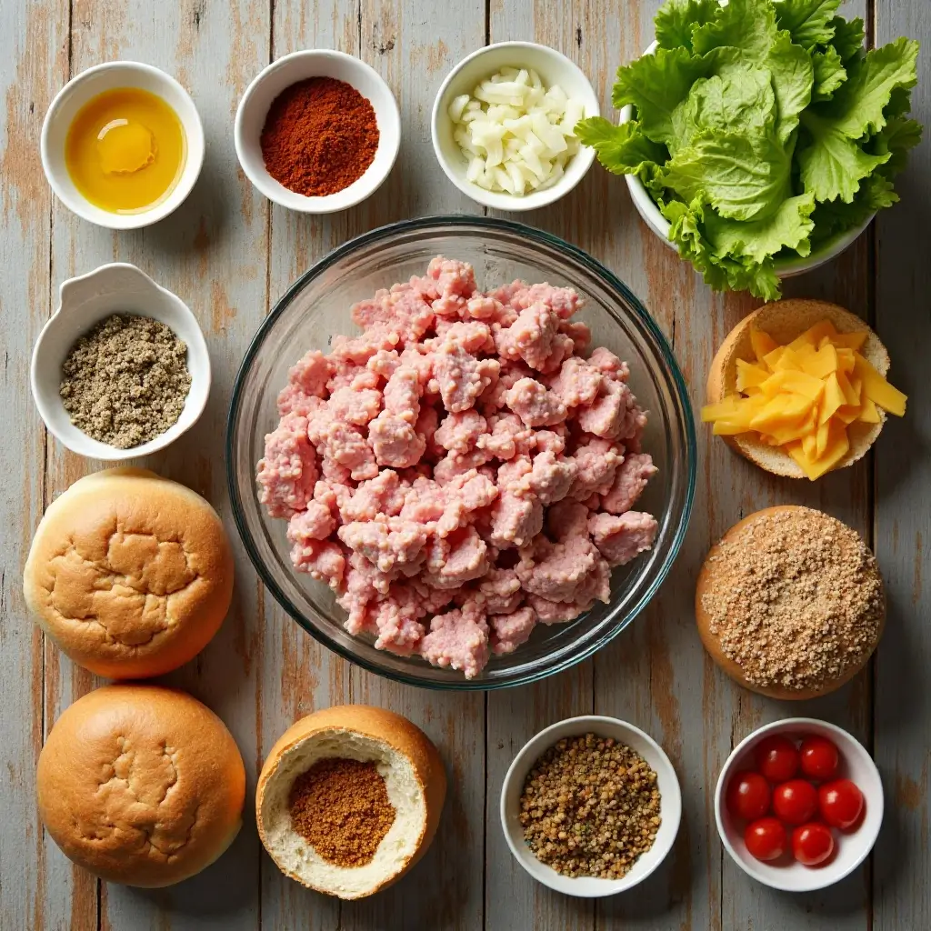 Air Fryer Turkey Burgers