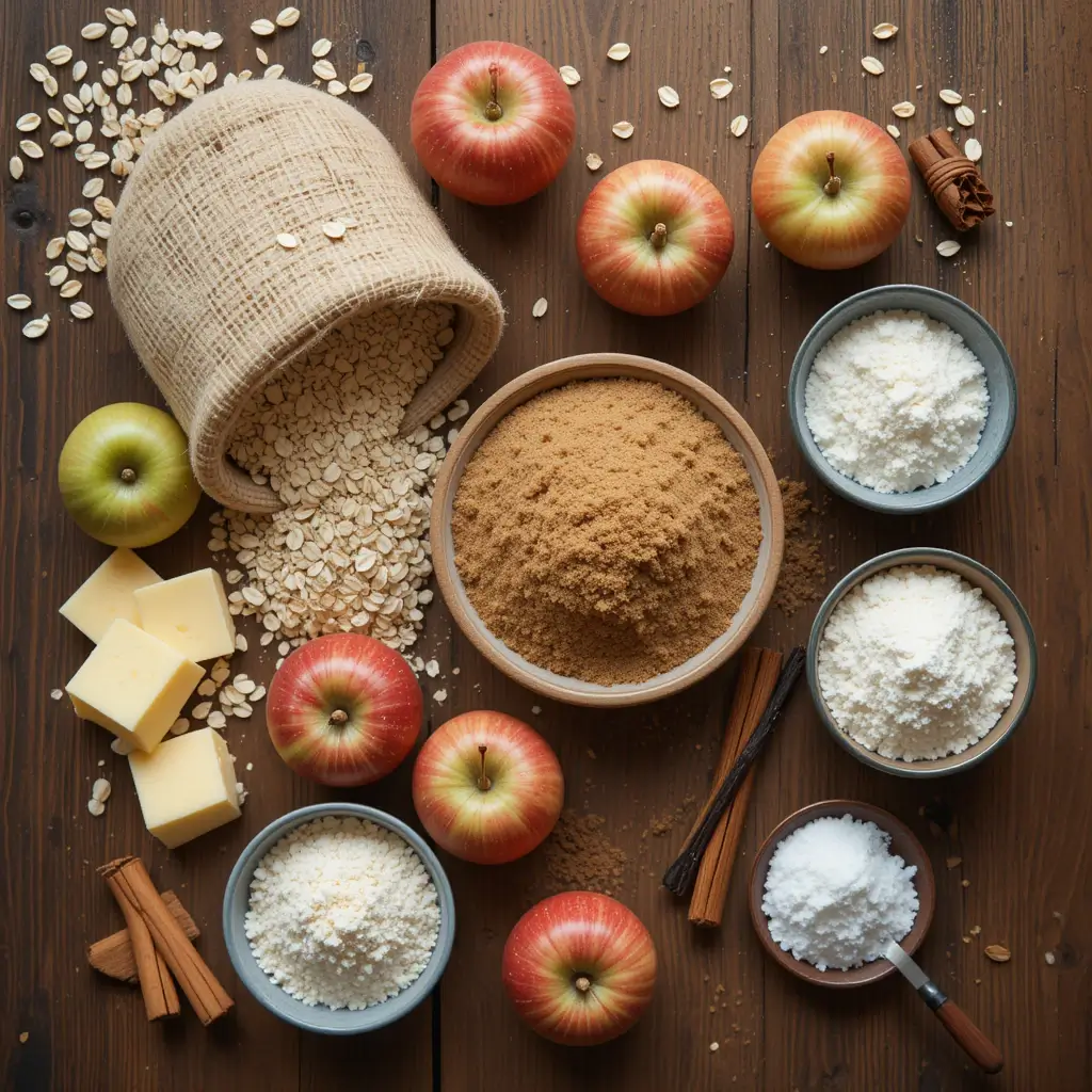 Apple Crumble in Air Fryer