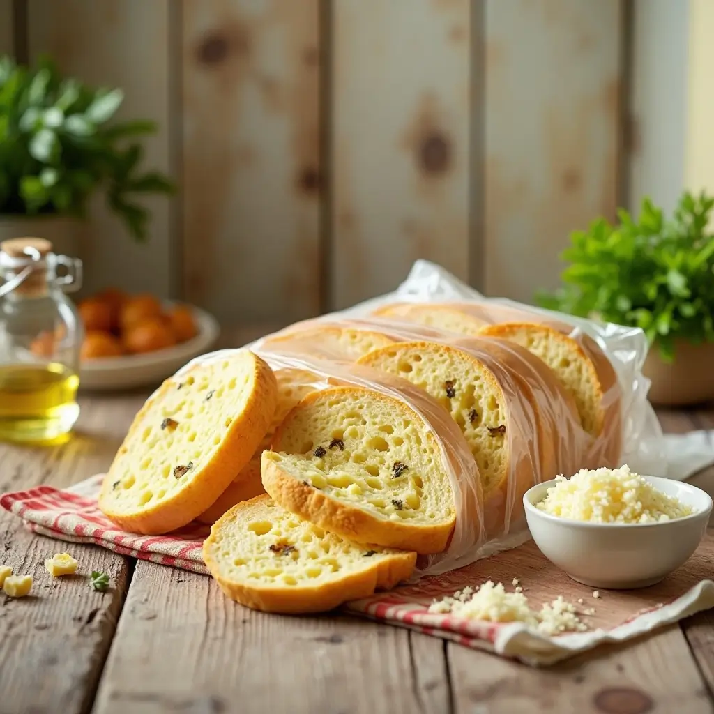 Frozen Garlic Bread in Air Fryer
