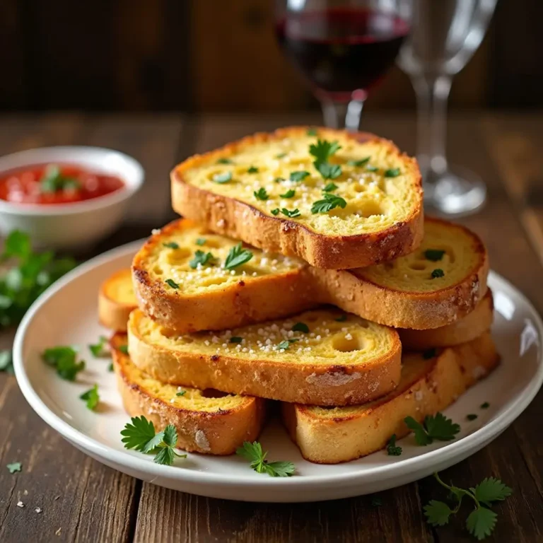 Frozen Garlic Bread in Air Fryer