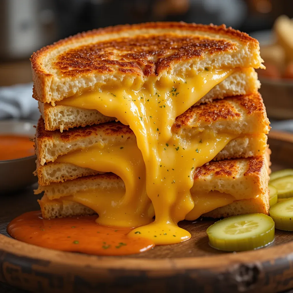 Air Fry Grilled Cheese