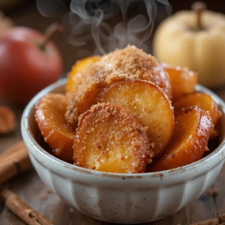 Air Fryer Apple Cinnamon
