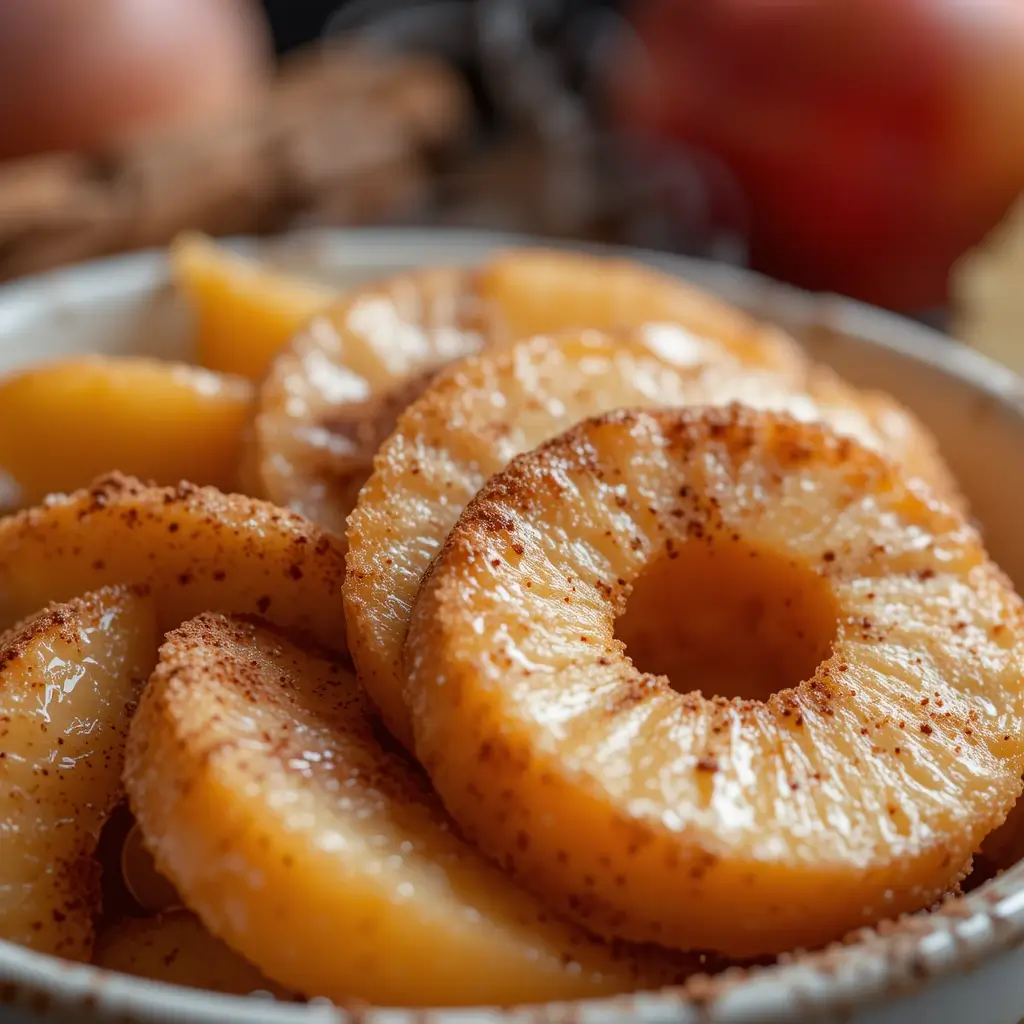 Air Fryer Apple Cinnamon