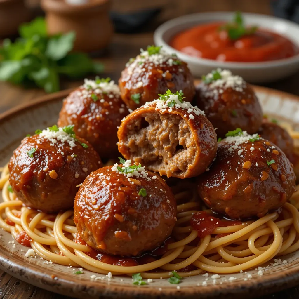 Air Fryer Beef Meatballs