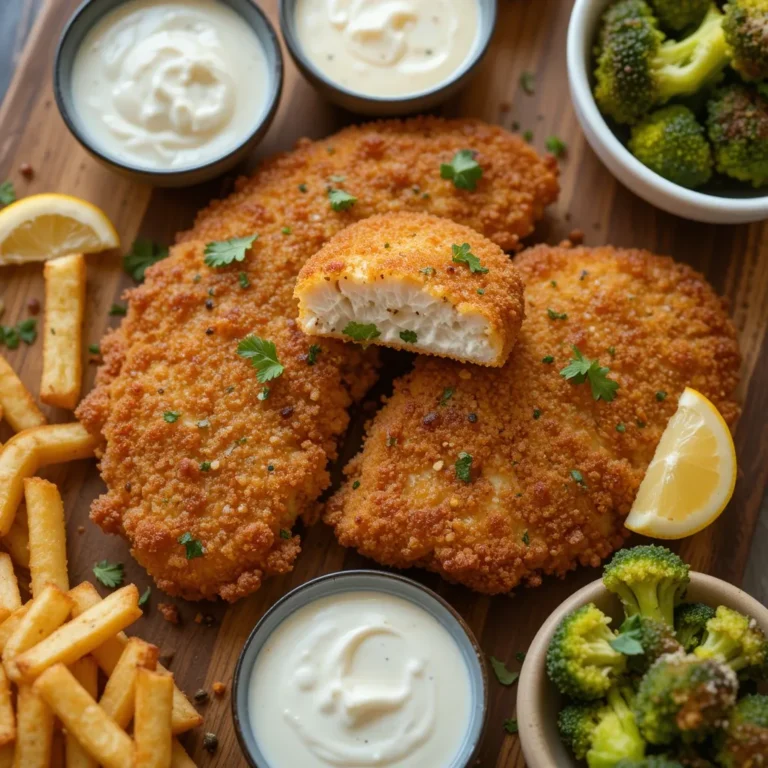 Air Fryer Breaded Chicken Cutlets