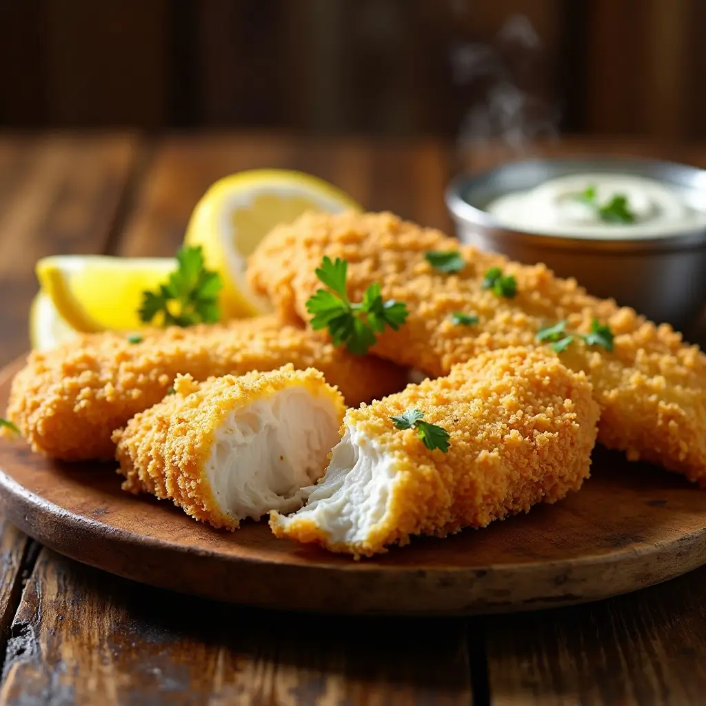 Air Fryer Breaded Cod