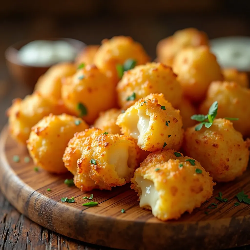 Air Fryer Cheese Curds
