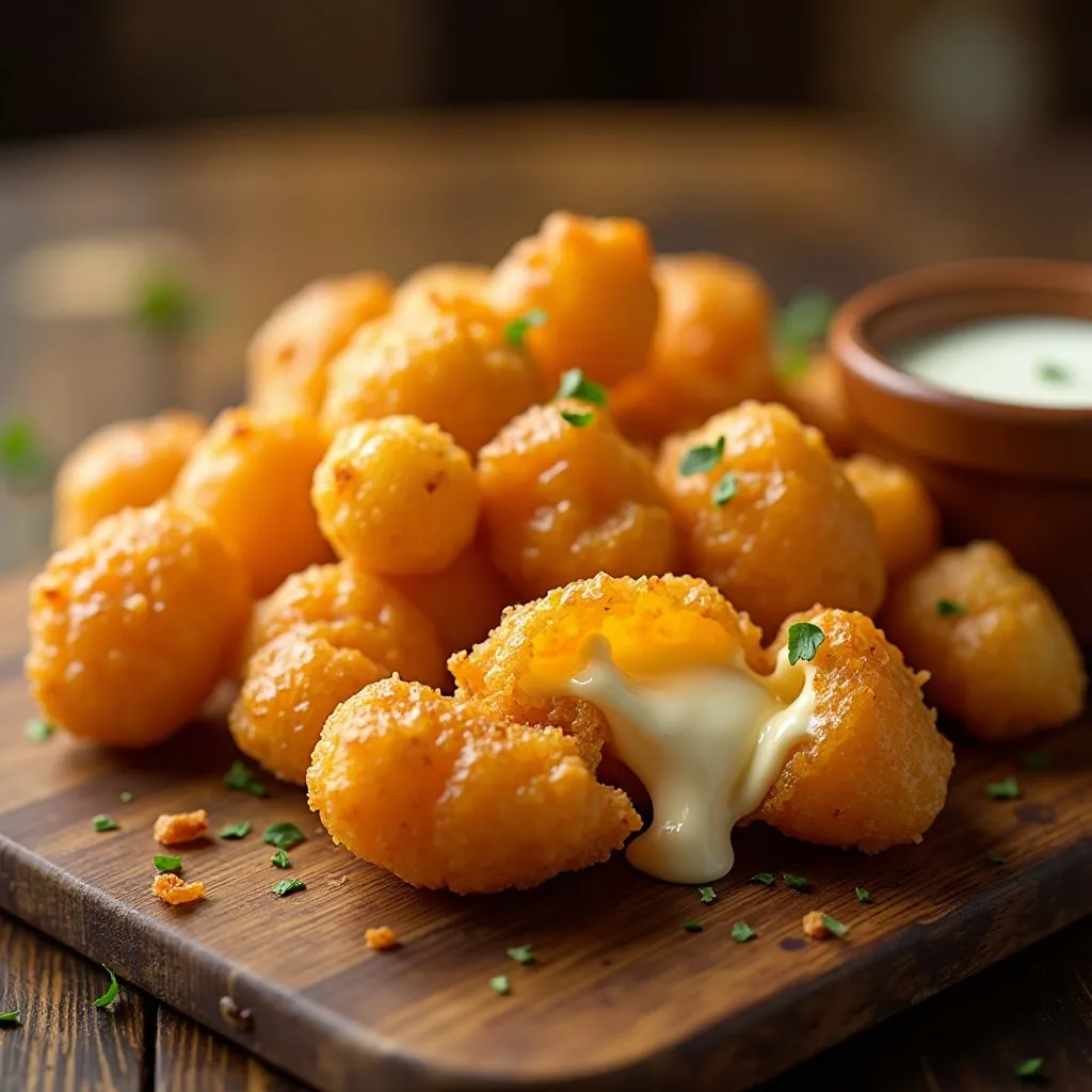 Air Fryer Cheese Curds