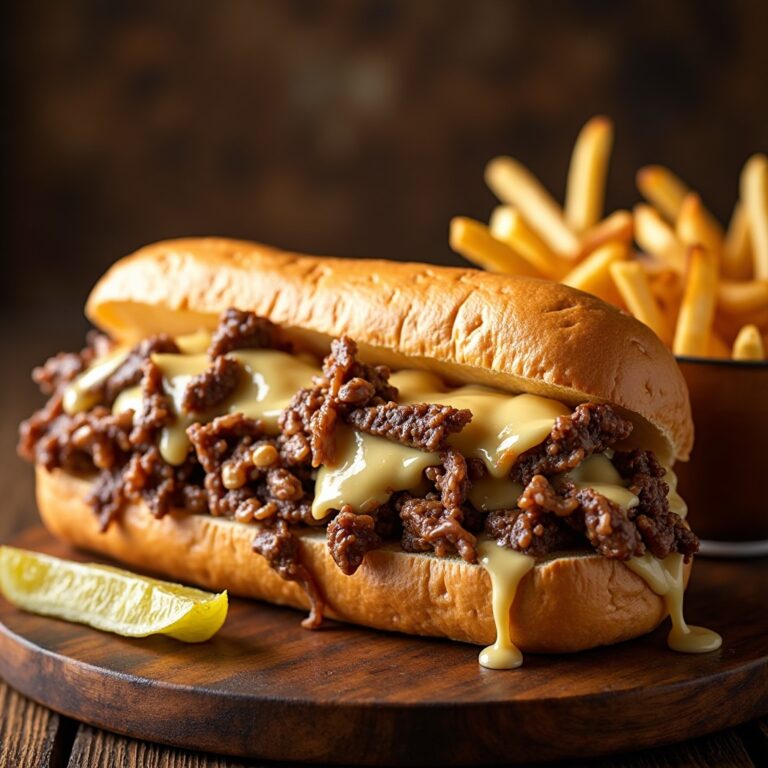 Air Fryer Cheese Steak