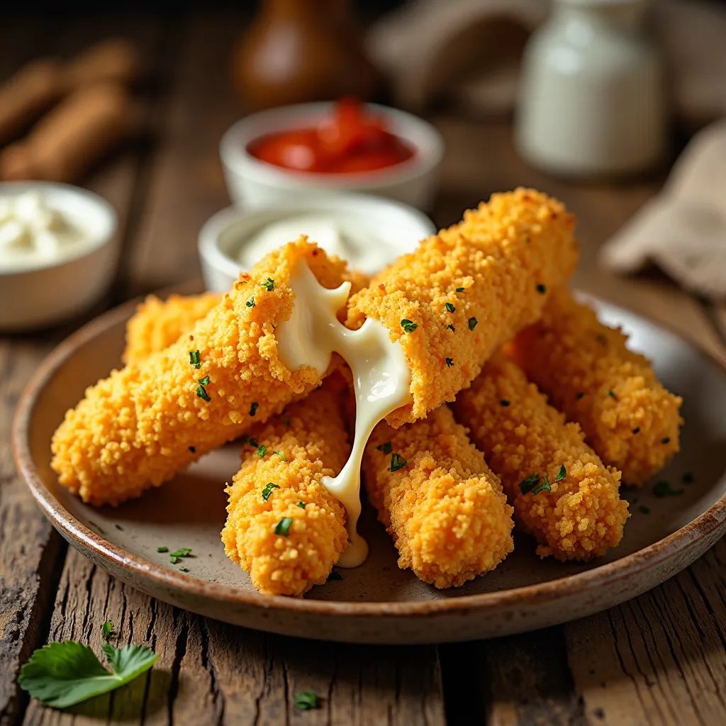 Air Fryer Cheese Sticks Easy
