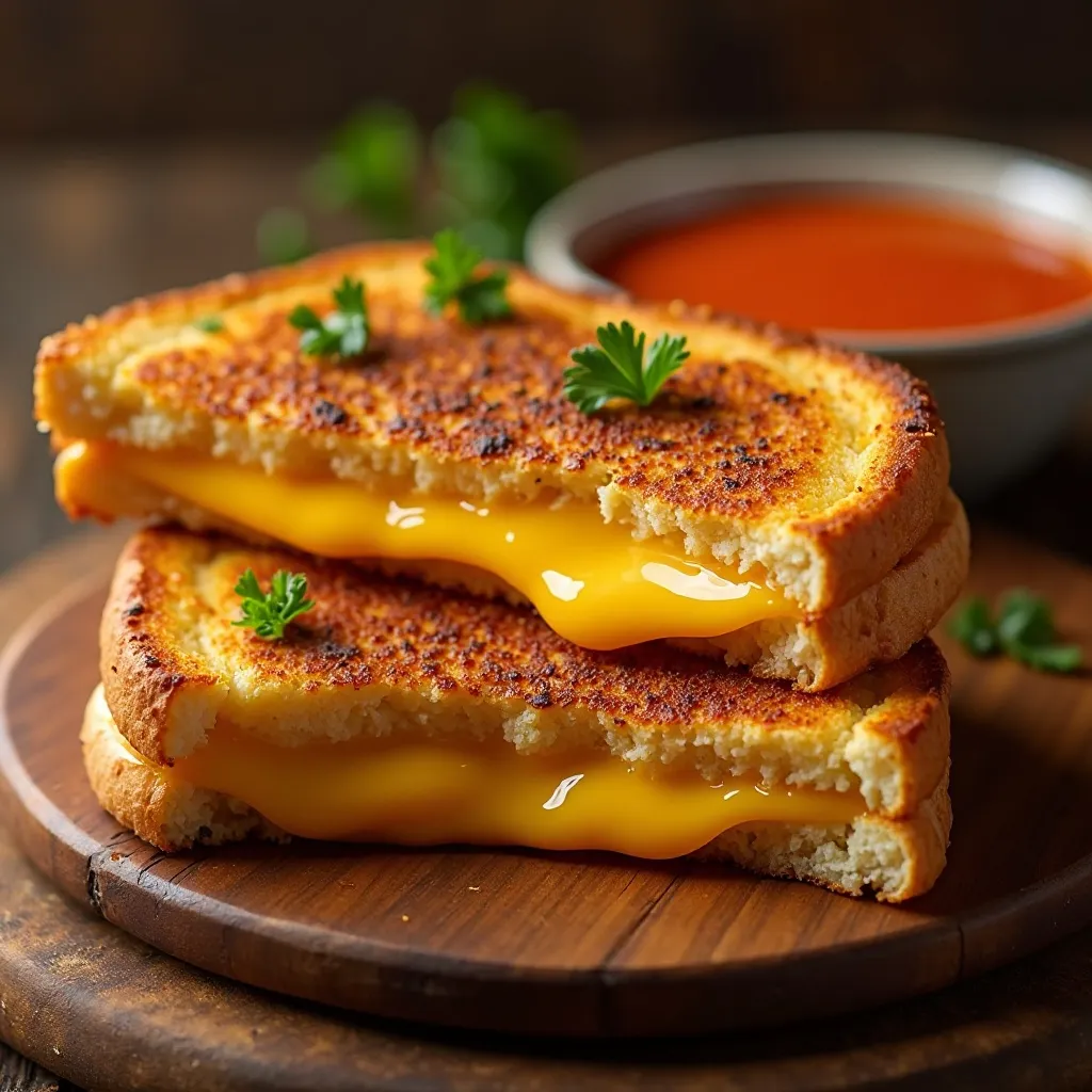 Air Fryer Cheese Toastie
