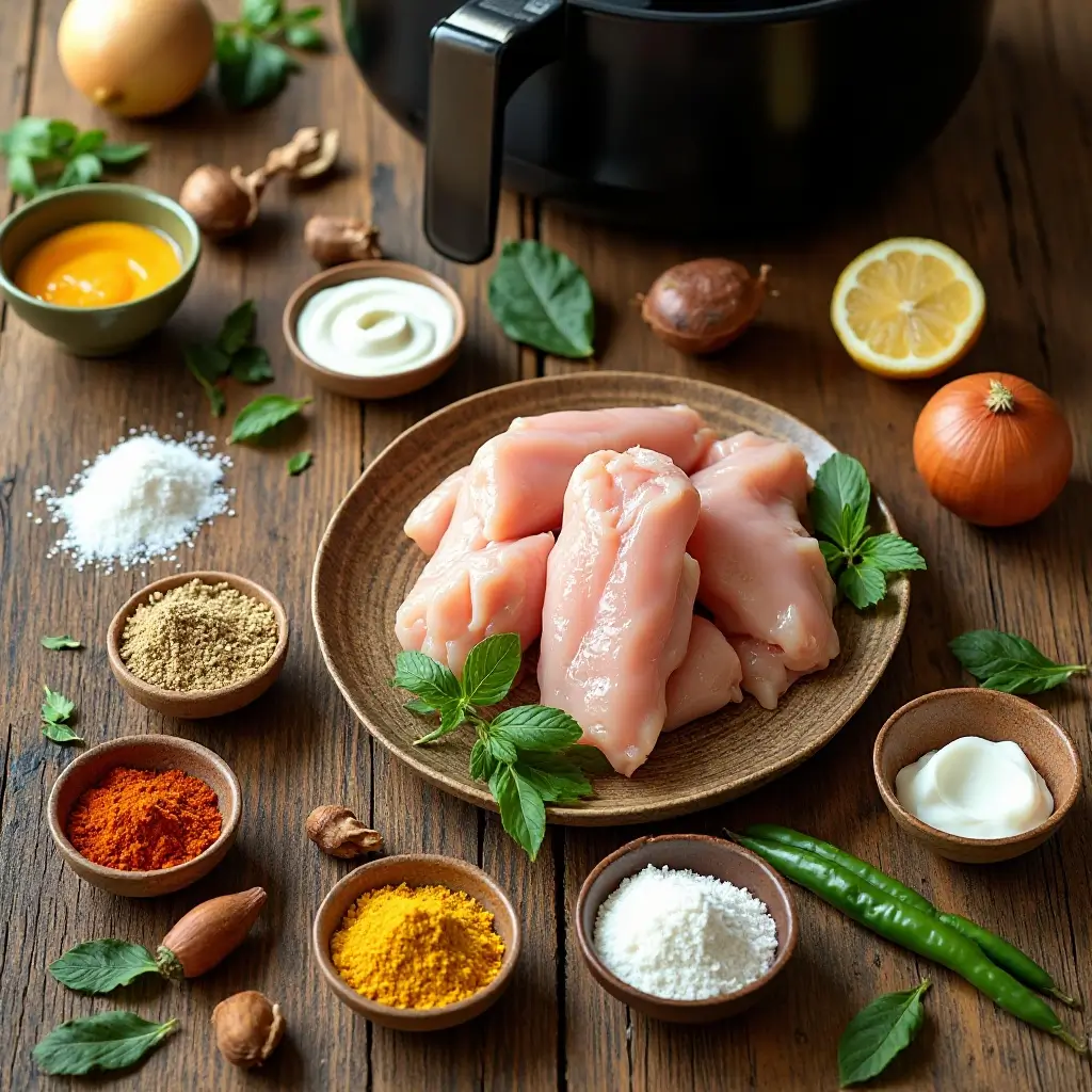 Air Fryer Chicken 65