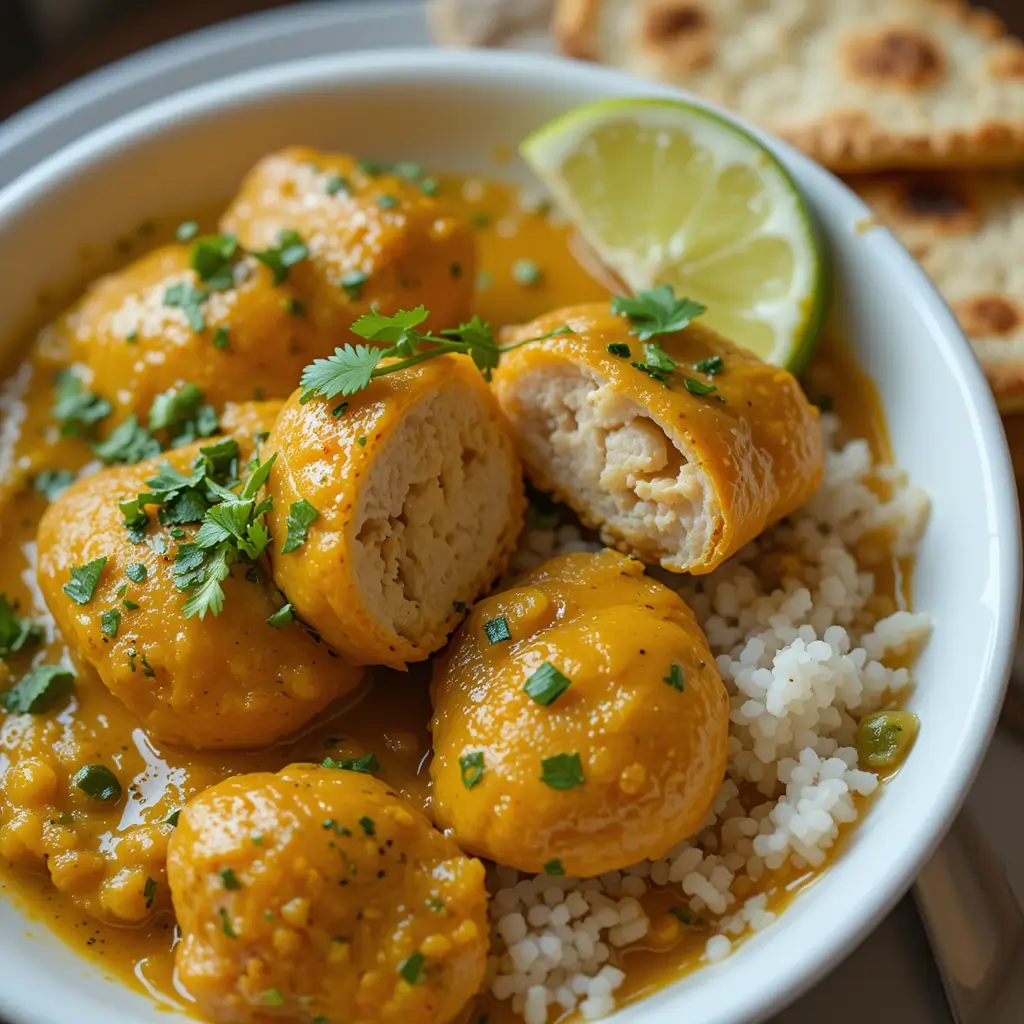 Air Fryer Chicken Curry