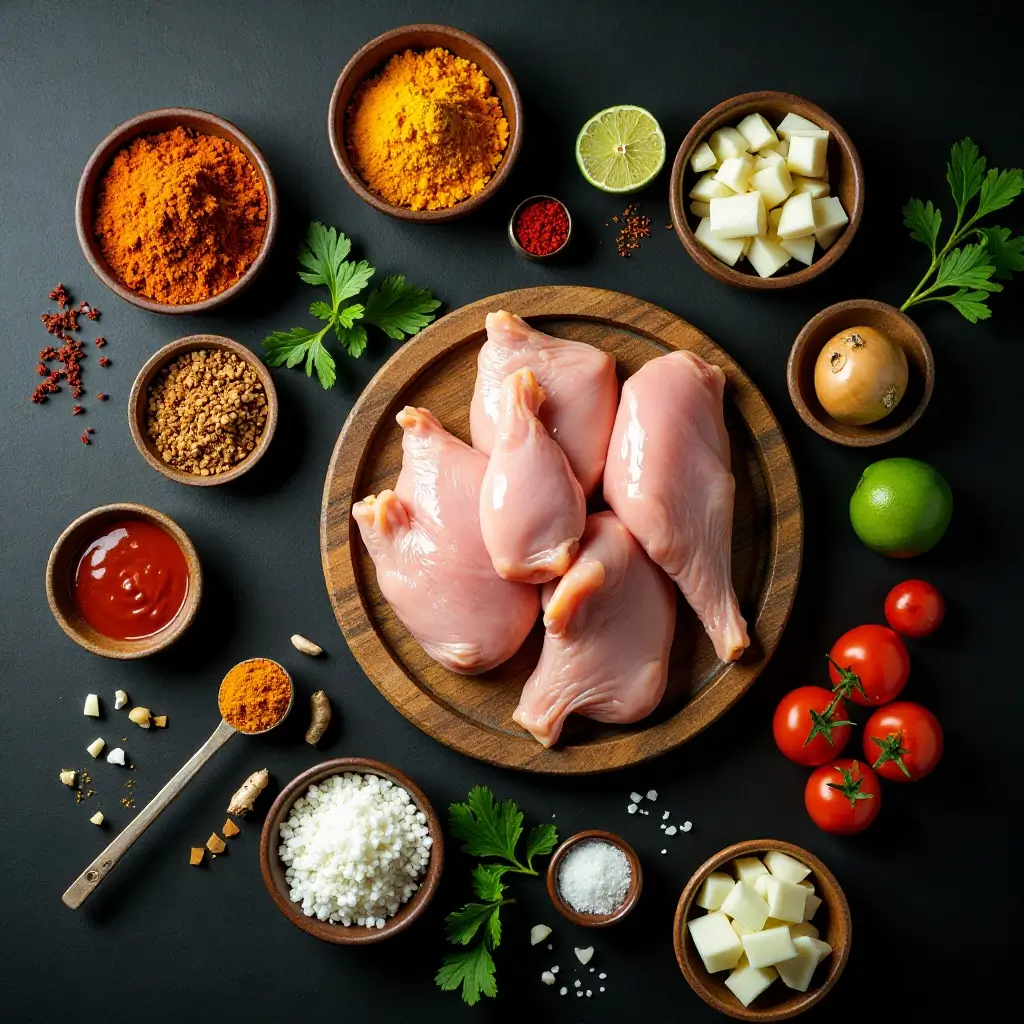Air Fryer Chicken Curry
