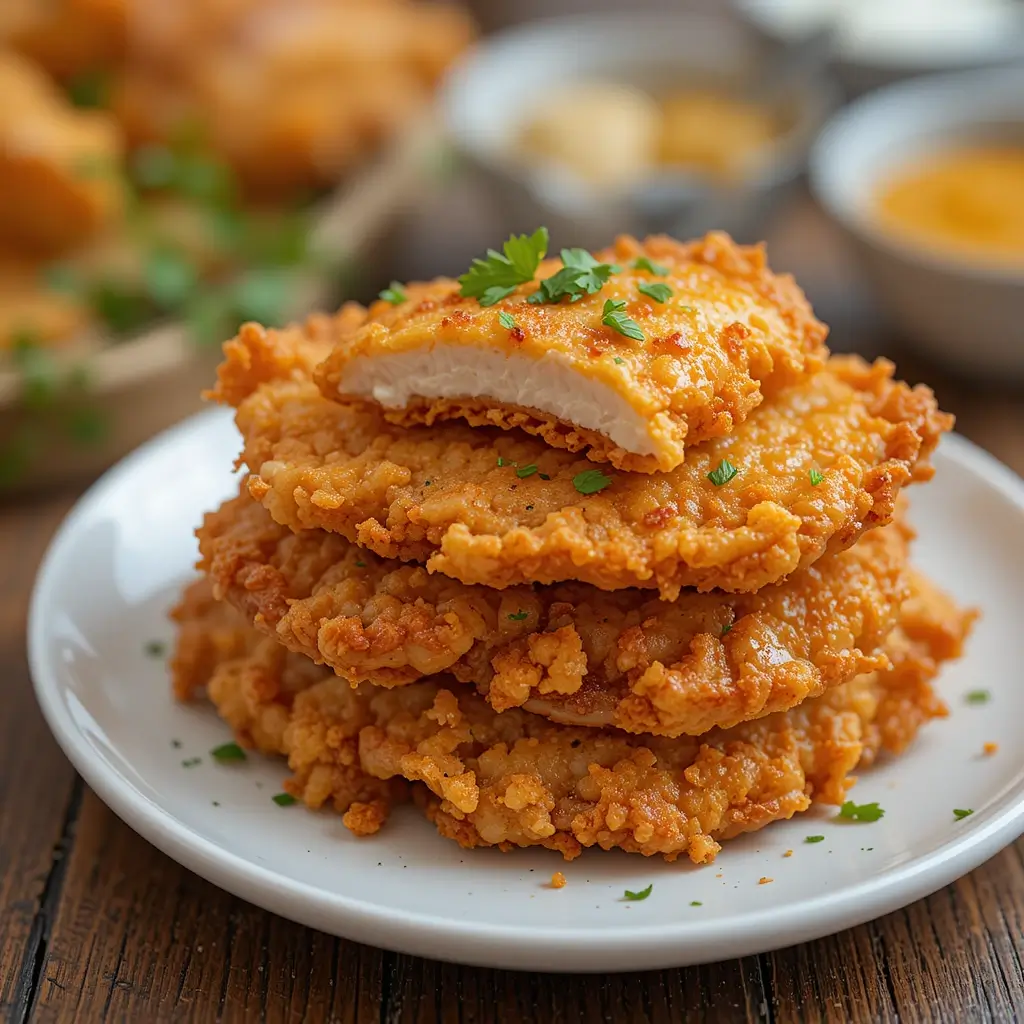 Air Fryer Chicken Skin
