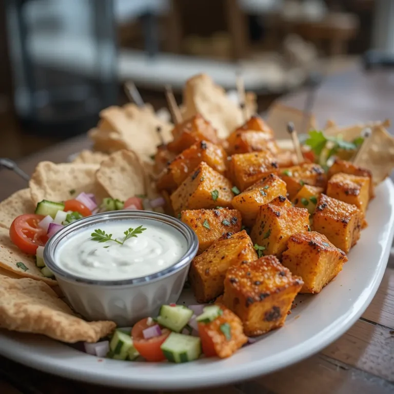 Air Fryer Chicken Souvlaki