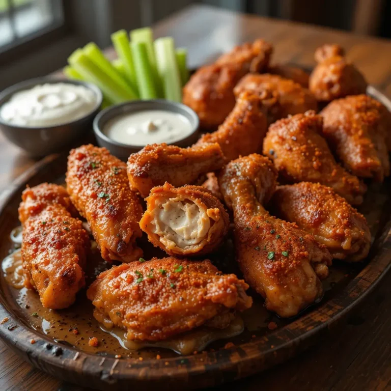 Air Fryer Chicken Wings Dry Rub