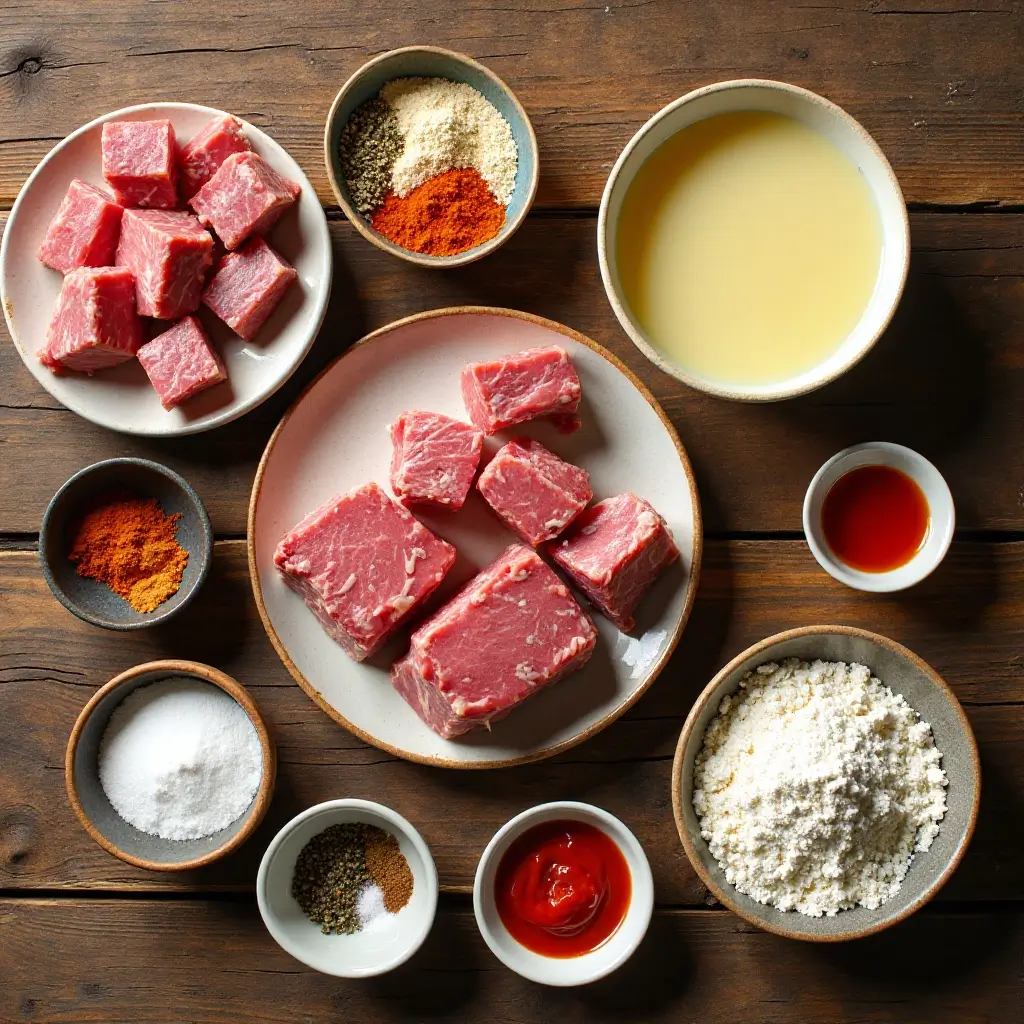 Air Fryer Country Fried Steak