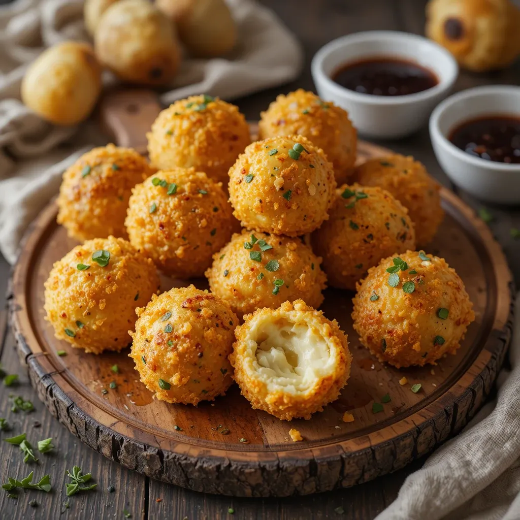 Air Fryer Goat Cheese Balls
