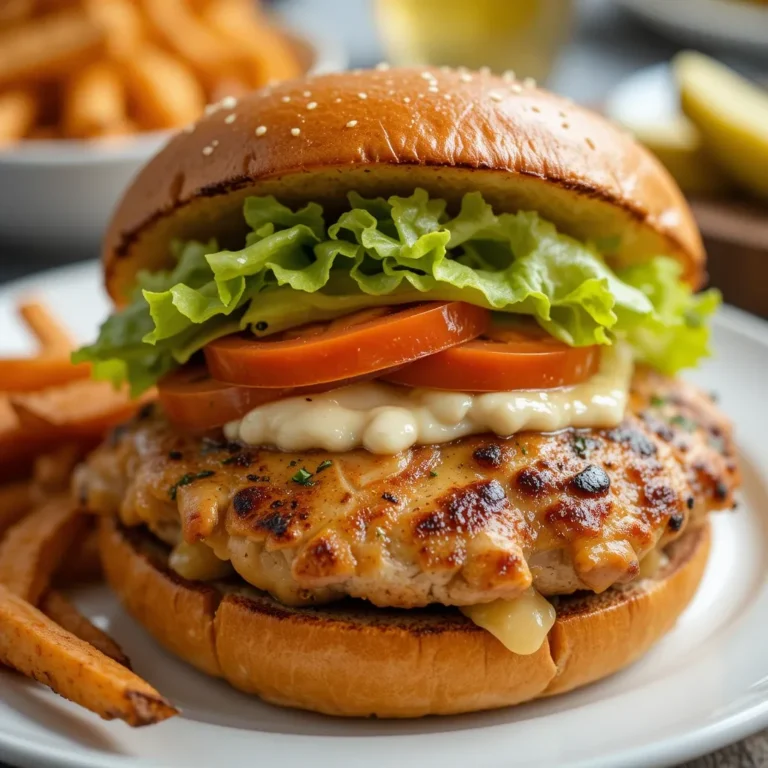 Air Fryer Grilled Chicken Sandwich
