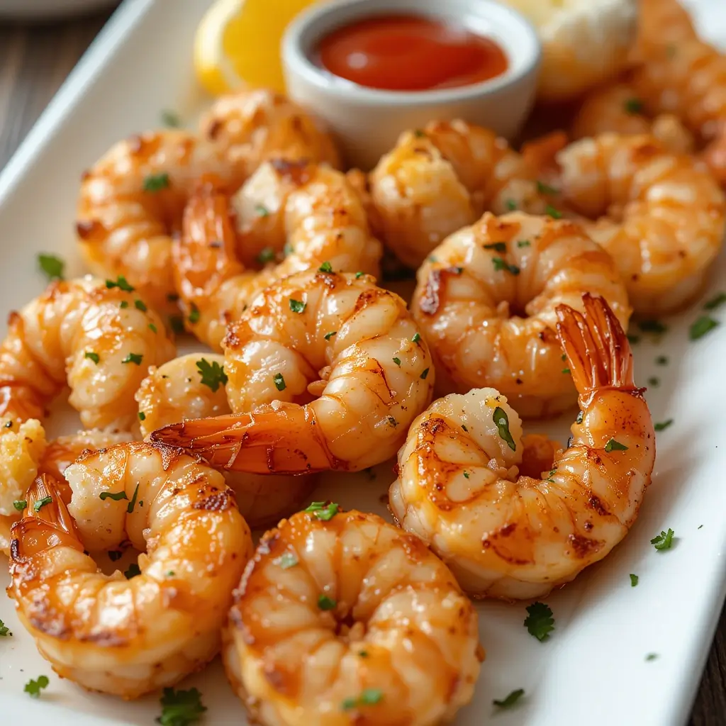 Air Fryer Grilled Shrimp