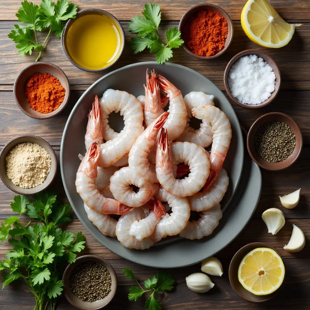 Air Fryer Grilled Shrimp