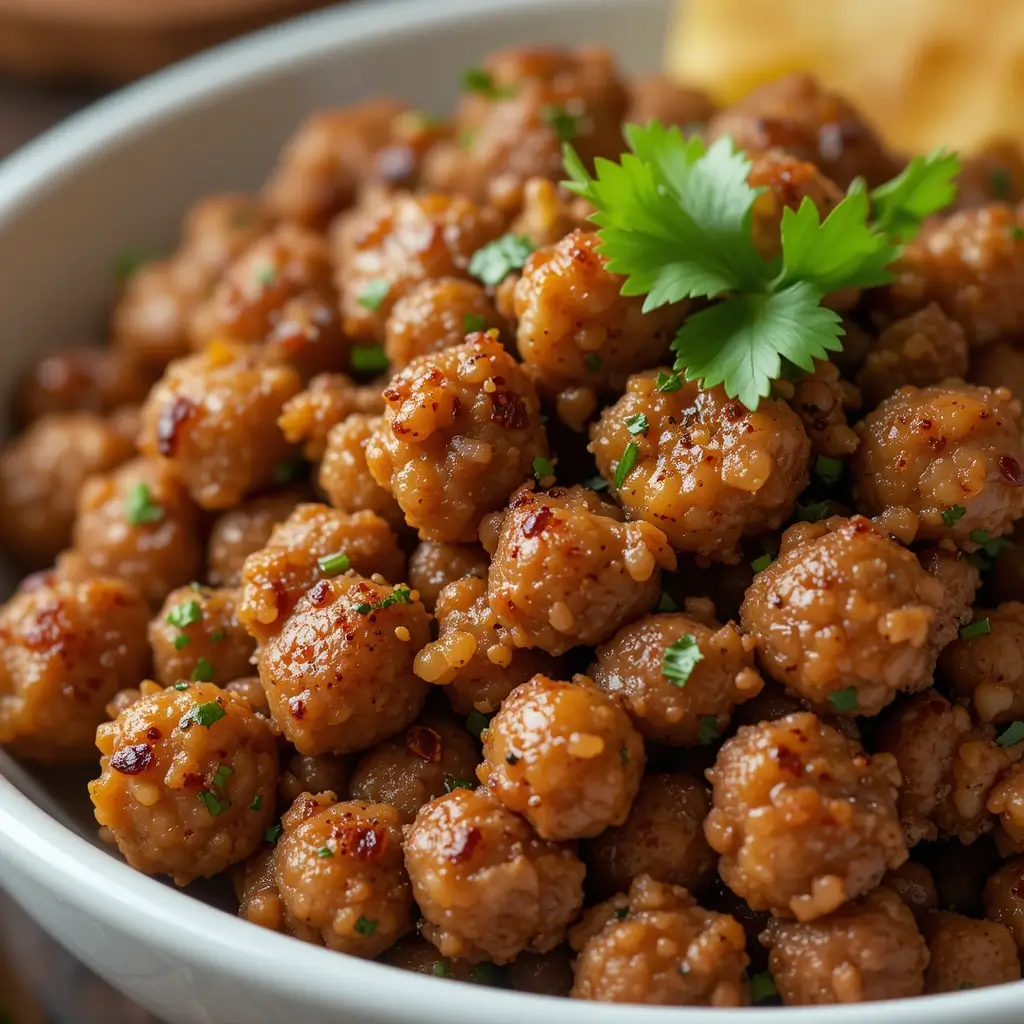 Air Fryer Ground Turkey