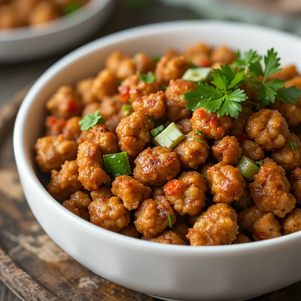 Air Fryer Ground Turkey