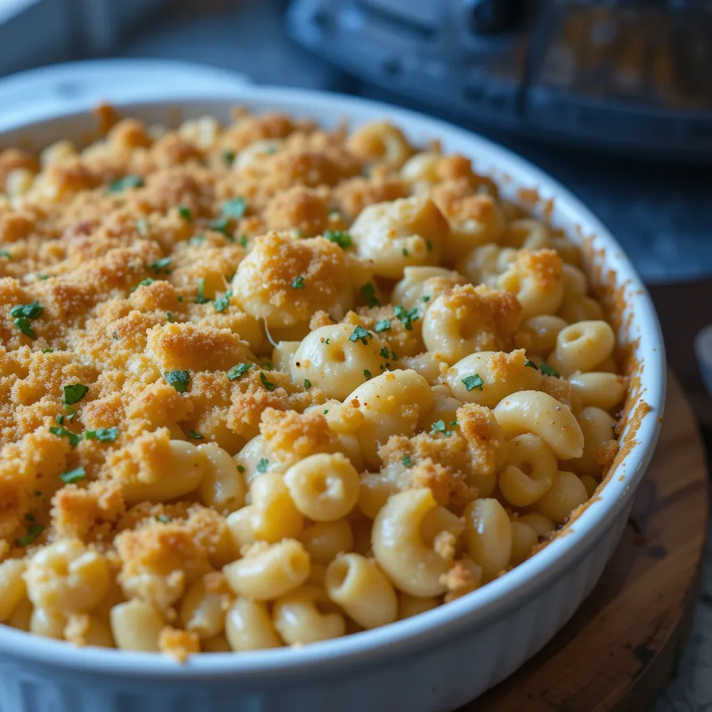 Air Fryer Mac and Cheese