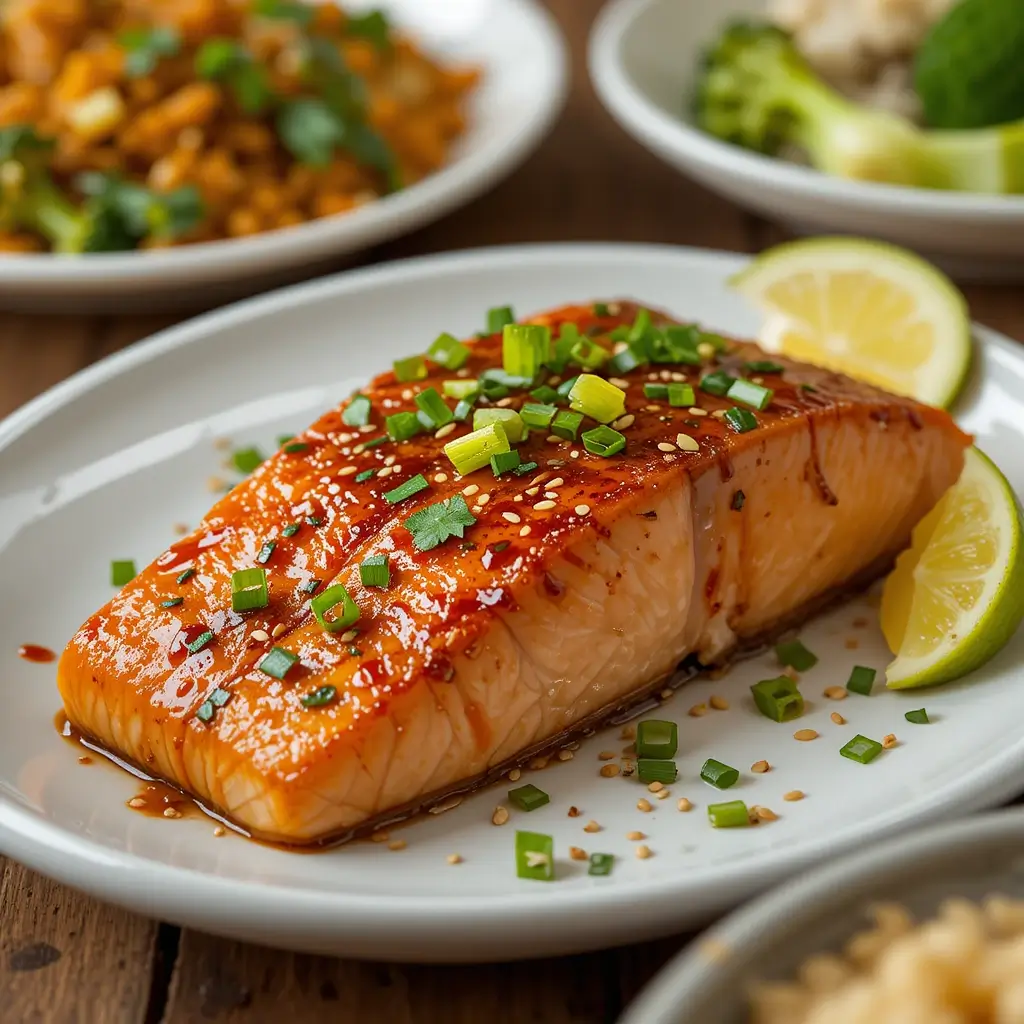 Air Fryer Miso Salmon