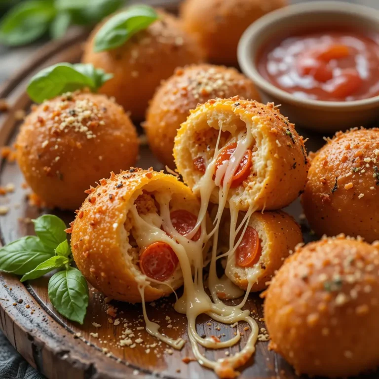 Air Fryer Pizza Balls