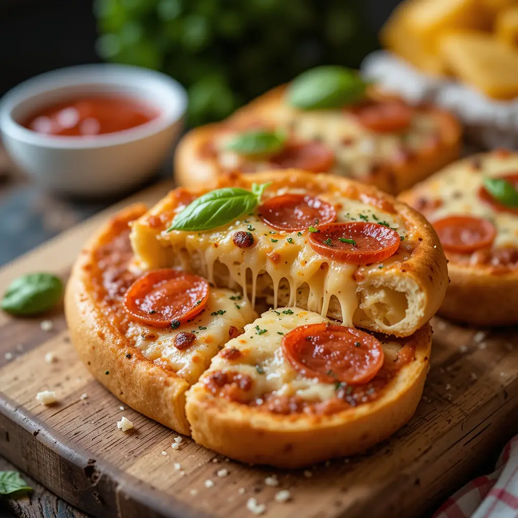 Air Fryer Pizza Bread