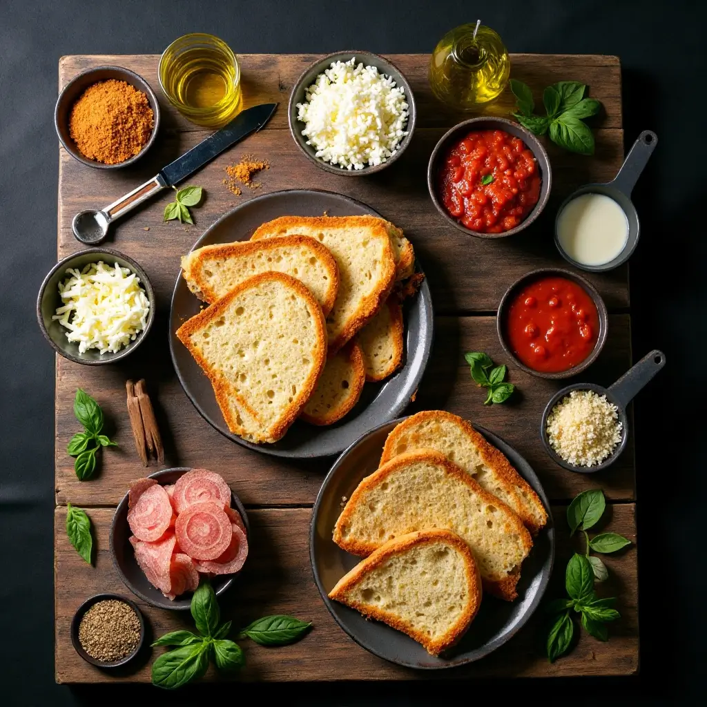 Air Fryer Pizza Toast