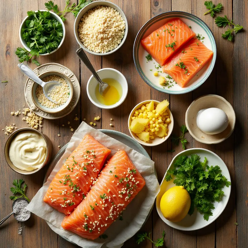 Air Fryer Salmon Cakes
