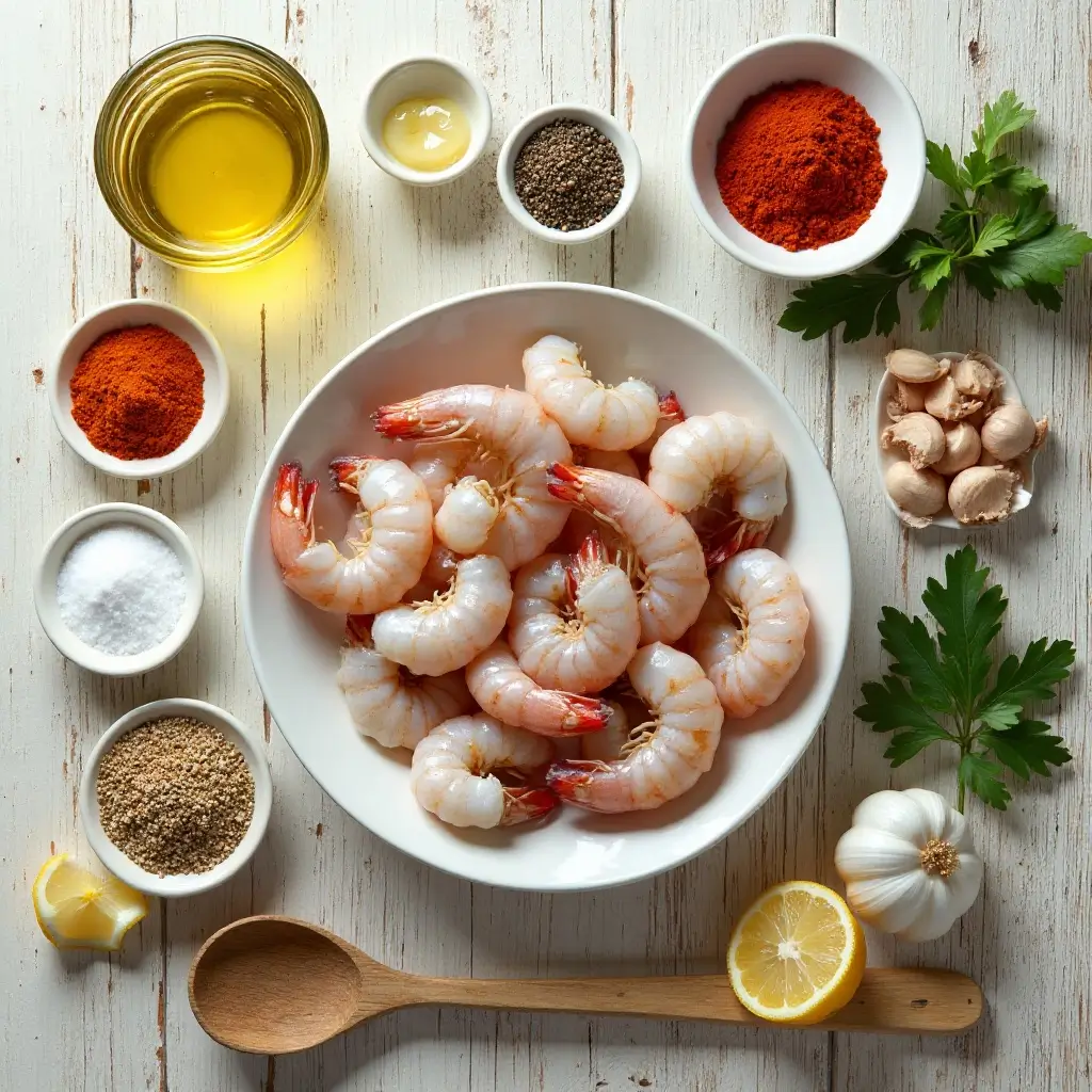Air Fryer Shrimp with Shell
