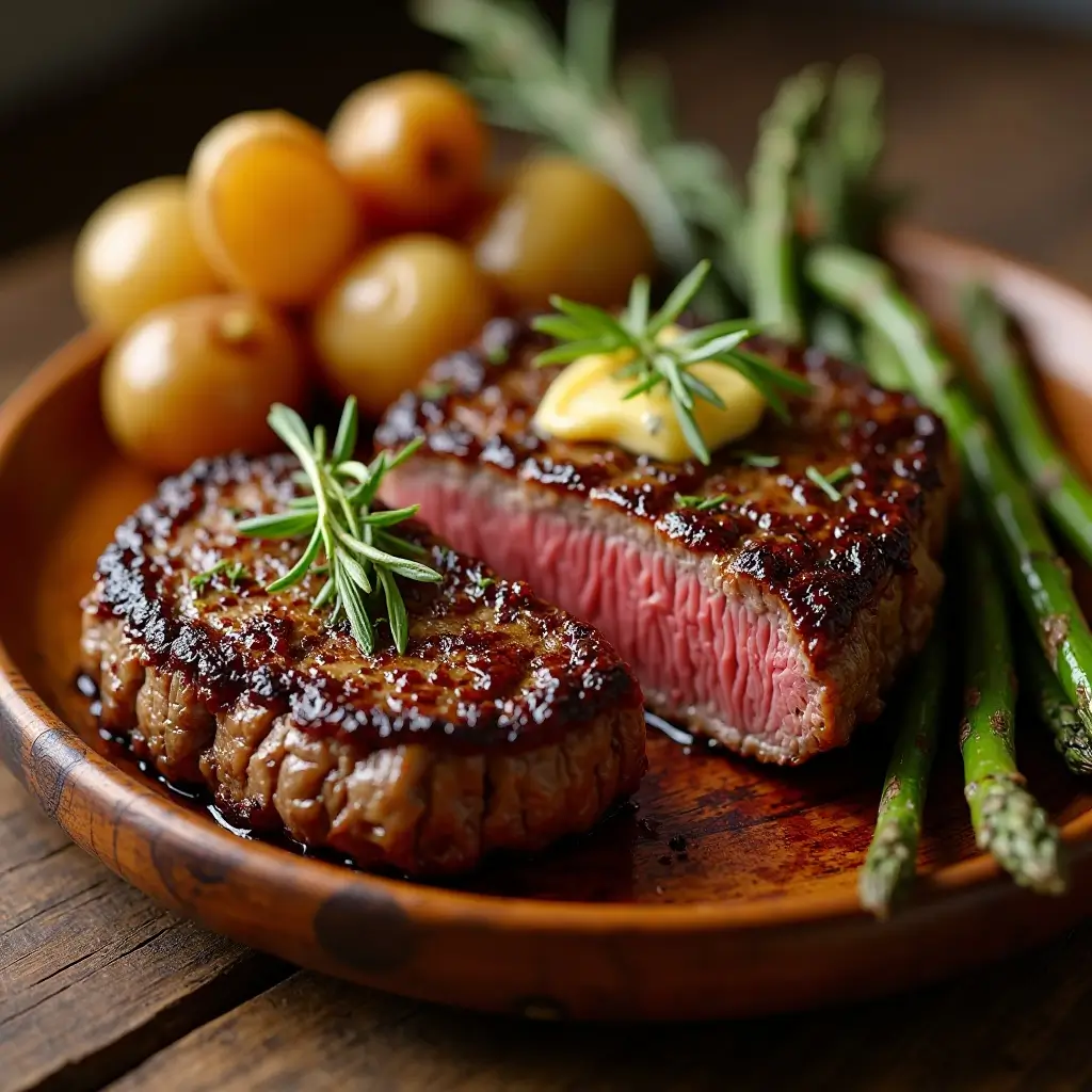 Air Fryer Strip Steak